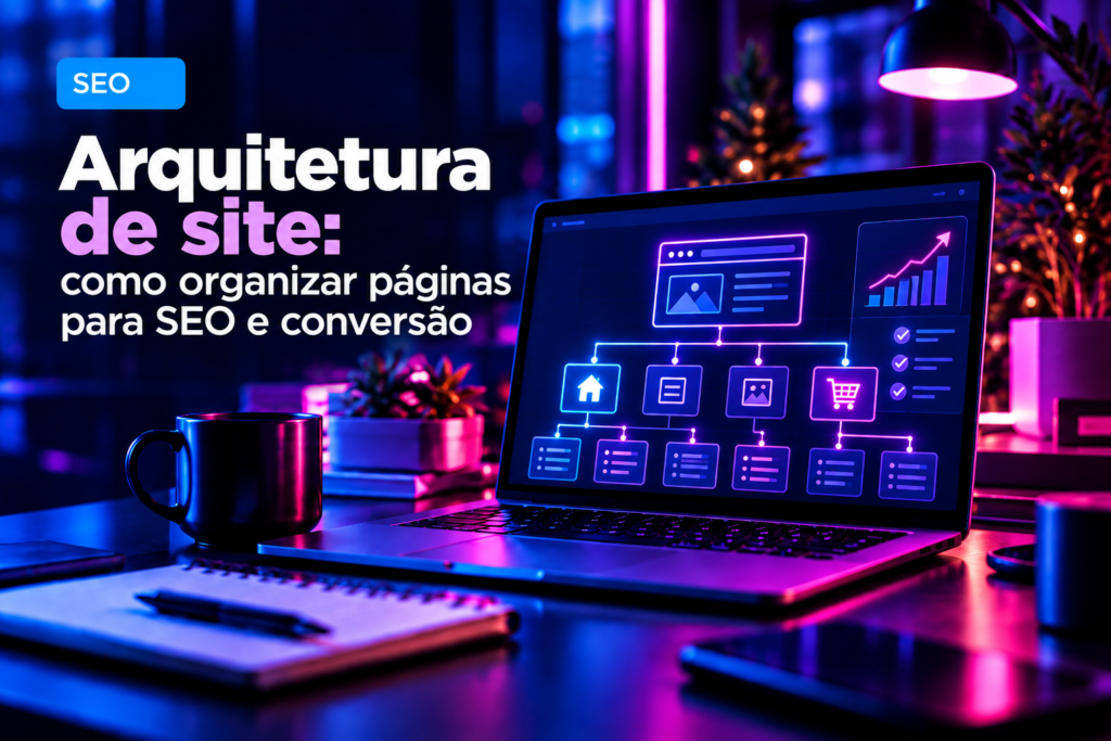 Arquitetura de Site como organizar páginas para SEO e conversão