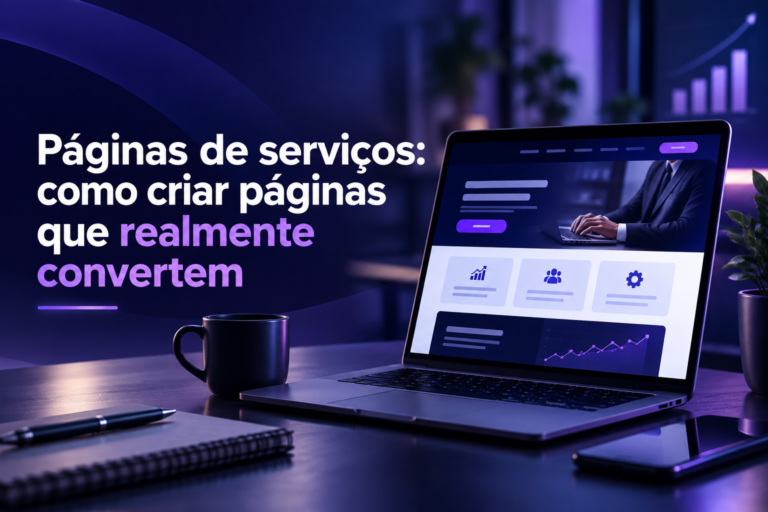 Páginas de serviços: como criar páginas que realmente convertem