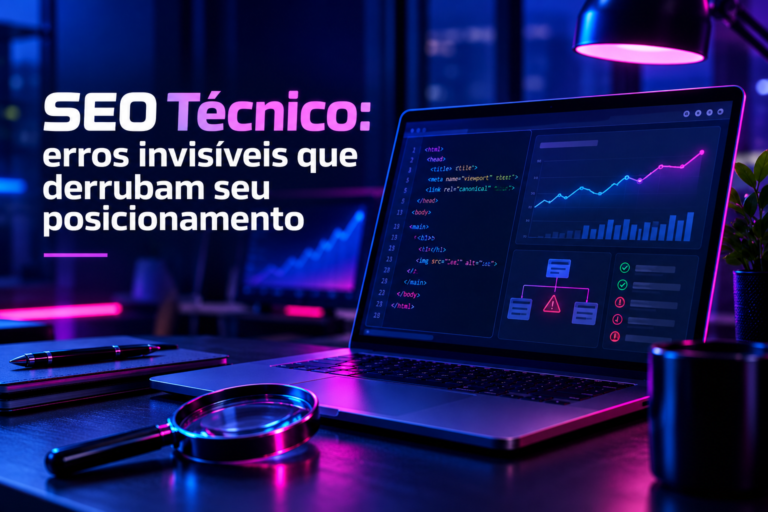 SEO Técnico: erros invisíveis que derrubam seu posicionamento