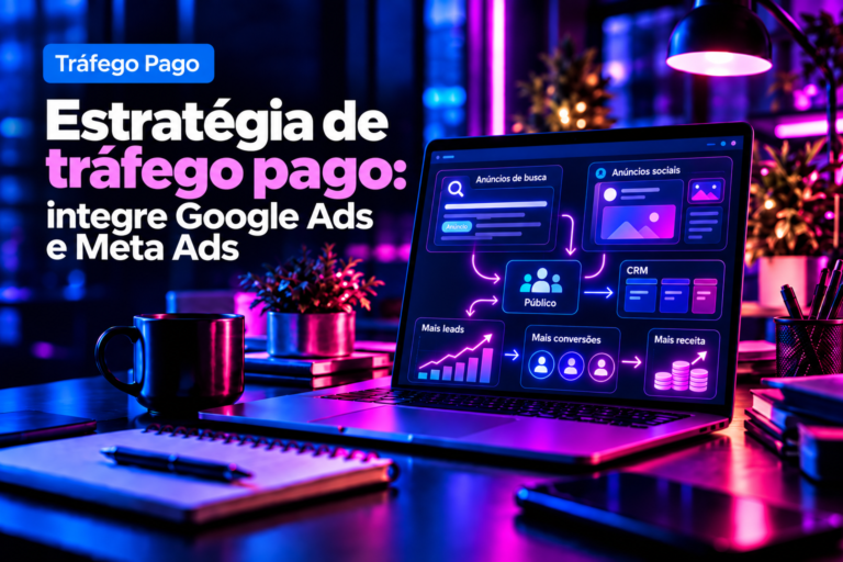 Estratégia de tráfego pago: integre Google Ads e Meta Ads